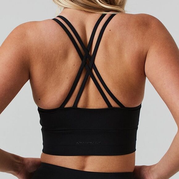 Silvadur second skin Black Sports Bra size small NWT - Picture 2 of 10